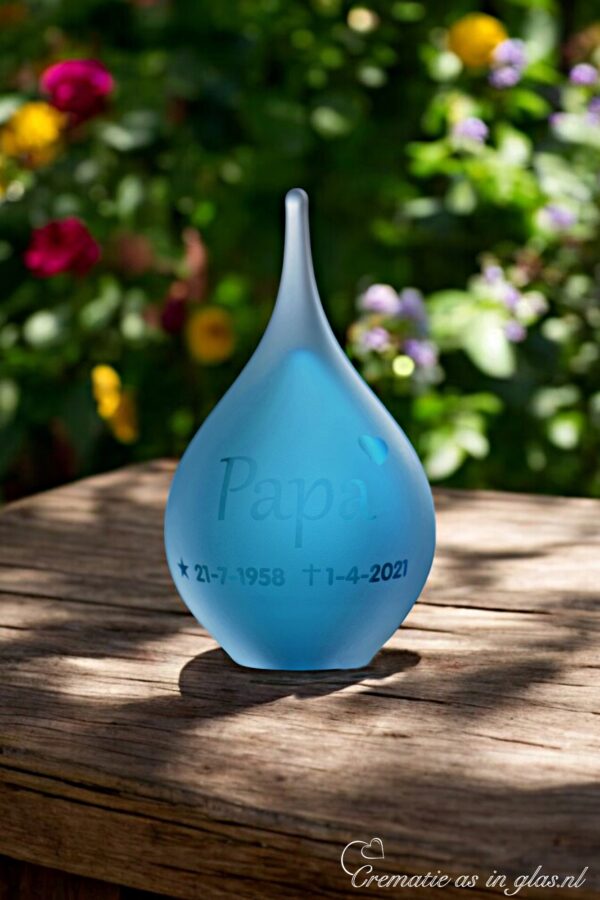 GU2014 | Blaue Glasurne personalisiert
