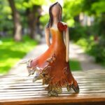 CVU3020 | Glass urn personalized with cremation ashes fixed in glass