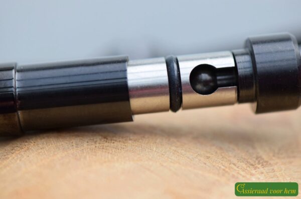HSLA3023 | Crematie as heren gedenk armband Leder - Imagen 5