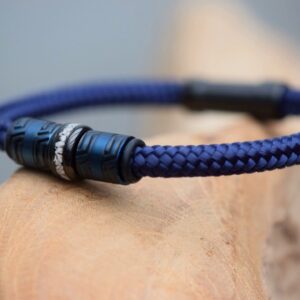 HSSA1056 | Cendres de crémation homme bracelet commémoratif sailrope