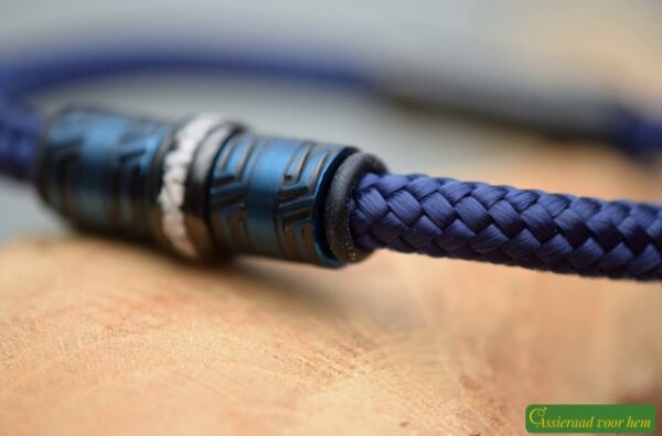 HSSA1056 | Cendres de crémation homme bracelet commémoratif sailrope – Image 4