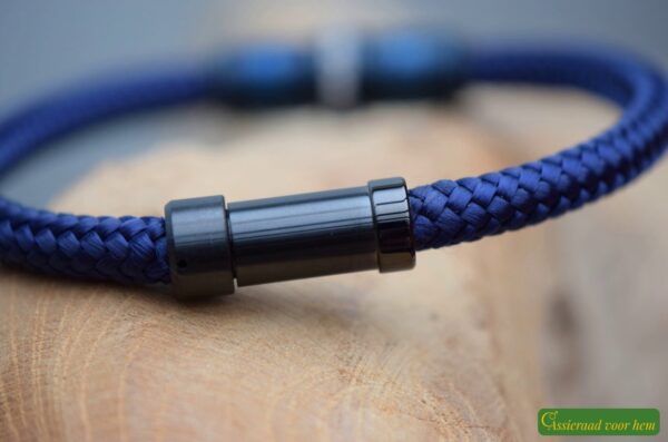 HSSA1056 | Cendres de crémation homme bracelet commémoratif sailrope – Image 6
