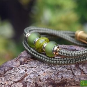 HSSA1031 | Crematie-as heren gedenk armband sailrope