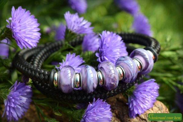 HSSA1061 | Crematie-as heren gedenk armband sailrope