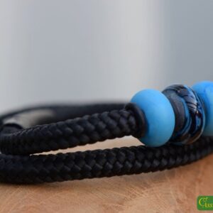 HSSA1062 | Crematie-as heren gedenk armband sailrope