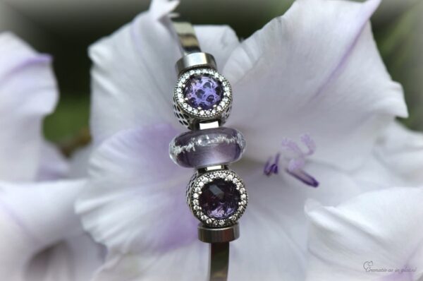 DSA3020 | Commemorate women's bracelet with cremation ashes - Image 5