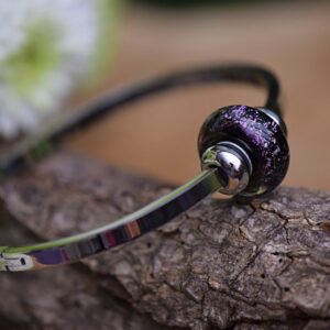 DSA3017 | Commémorer le bracelet pour femme avec cendres de crémation