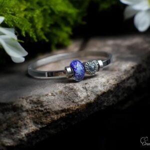 DSA3009 | Commemorate women's bracelet with cremation ashes