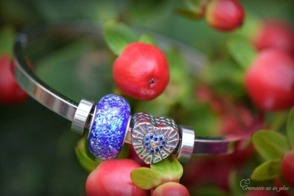 DSA3009 | Commemorate women's bracelet with cremation ashes - Image 5