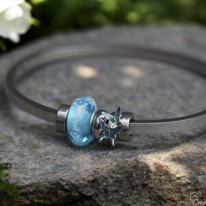 DSA3019 | Commemorate women's bracelet with cremation ashes