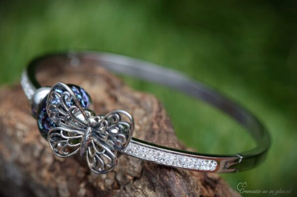 DSA3006 | Commemorate women's bracelet with cremation ashes