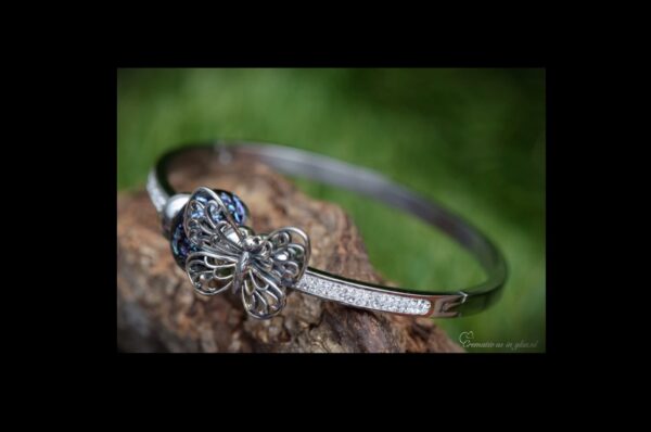 DSA3006 | Commemorate women's bracelet with cremation ashes - Image 5