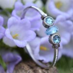 DSA3013 | Gedenk dames armband met crematie-as