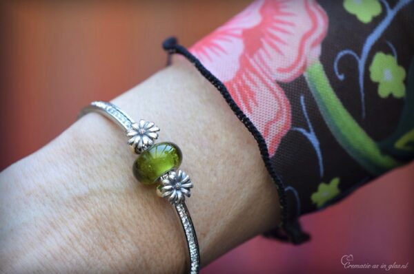 DSA3015 | Commemorate women's bracelet with cremation ashes - Image 3