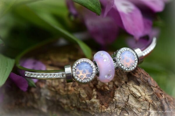 DSA3004 | Commemorate women's bracelet with cremation ashes - Image 3