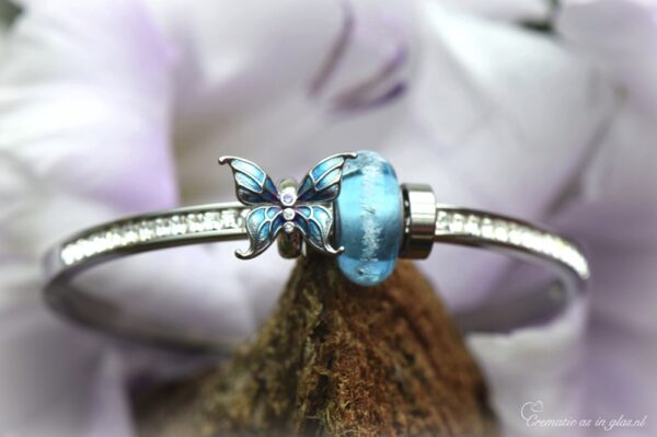 DSA3014 | Commemorate women's bracelet with cremation ashes