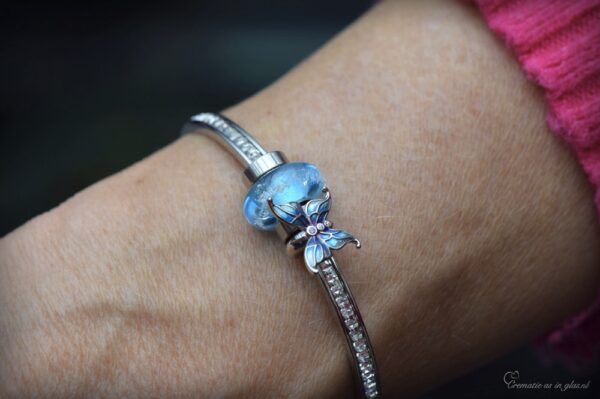 DSA3014 | Commemorate women's bracelet with cremation ashes - Image 4