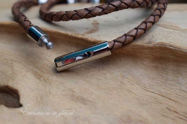 DSA3018 | Commemorate women's bracelet with cremation ashes - Image 4
