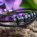 DSA3005 | Gedenk dames armband met crematie-as
