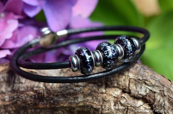 DSA3005 | Commemorate women's bracelet with cremation ashes