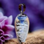 DSH4004 | Ladies necklace with cremation ashes or hairs