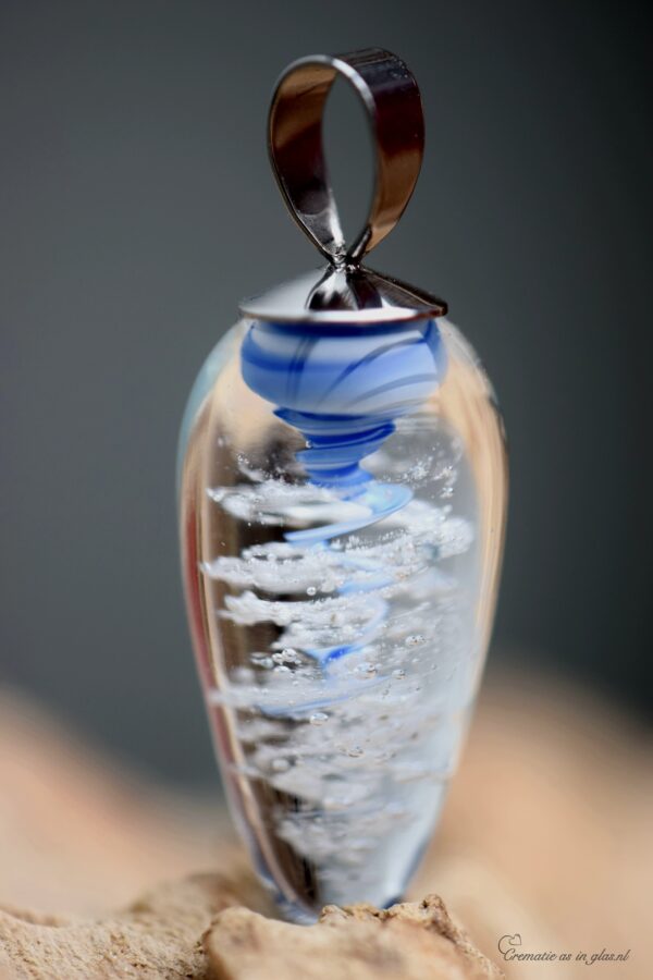 DSH4004 | Dames halssieraad met crematie-as of haartjes - Imagen 2