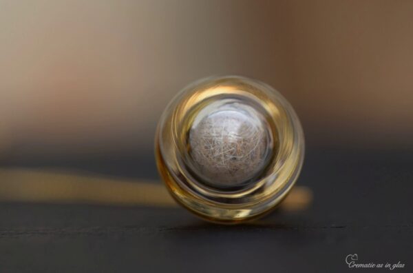 DSH4003 | Dames halssieraad met crematie-as of haartjes - Imagen 5