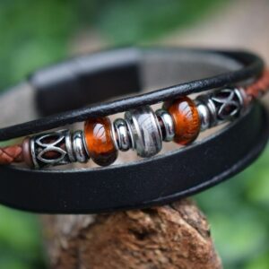 Lederen Heren armbanden