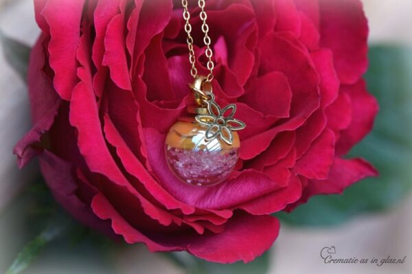 DSH4017 | Ladies necklace with cremation ashes or hairs - Image 5