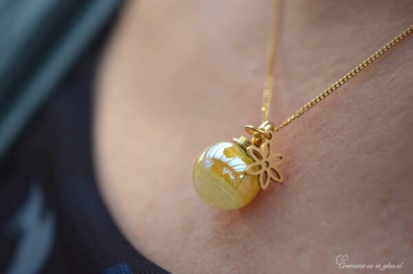DSH4017 | Ladies necklace with cremation ashes or hairs - Image 6