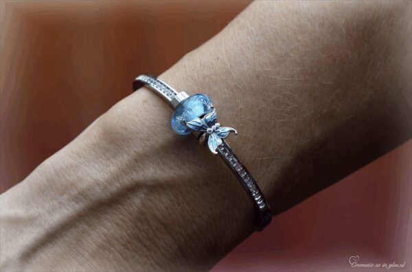 DSA3014 | Commemorate women's bracelet with cremation ashes - Image 7