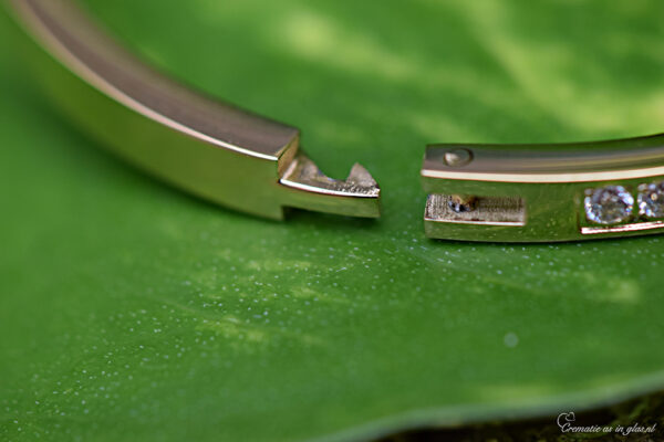 DSA3014 | Commemorate women's bracelet with cremation ashes - Image 8