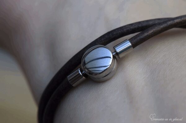DSA3001 | Commemorate women's bracelet with cremation ashes - Image 6