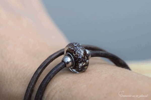 DSA3001 | Commemorate women's bracelet with cremation ashes - Image 7