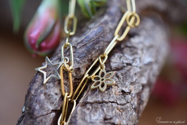 DSA3023 | Commemorate women's bracelet with cremation ashes - Image 2