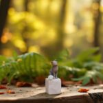 Willow Tree beeldje Love my cat met kat op plateau